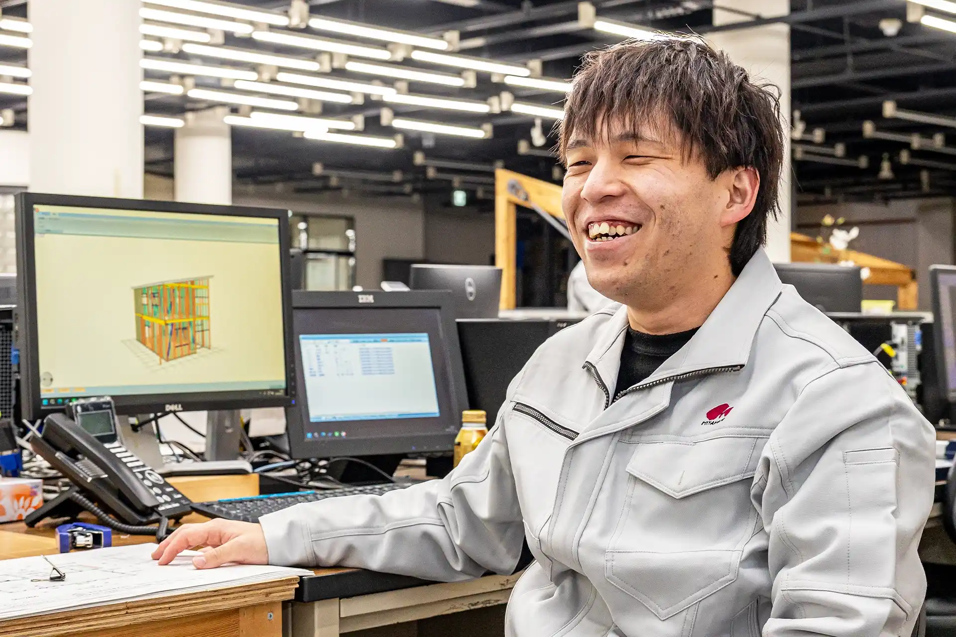 CAD入力課のイメージ
